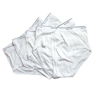Fruit of the‎ Loom NWOT Set of 4 100% Cotton Briefs Men's XL White